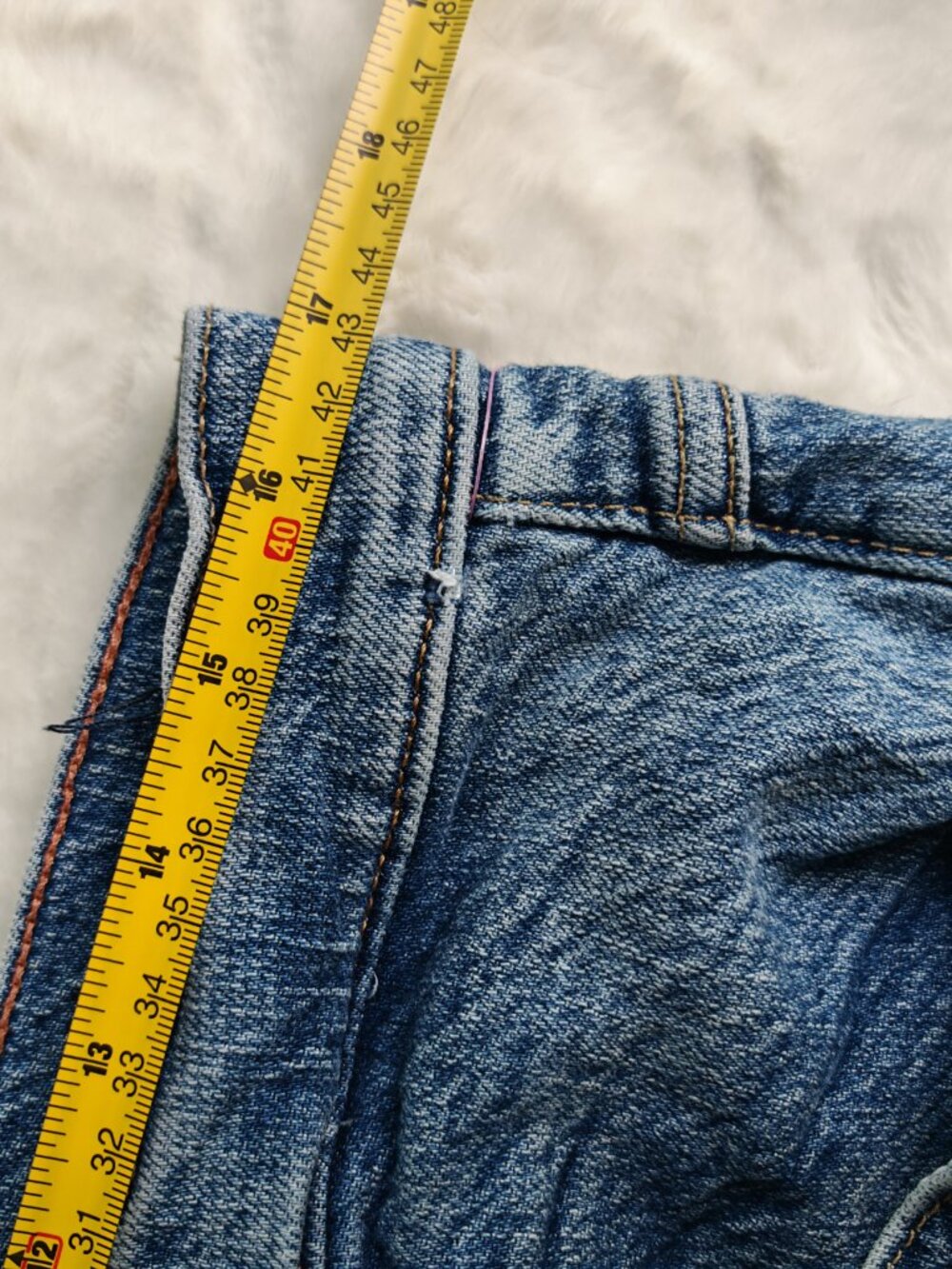 Free People We The Free Jeans 31 Wide Leg Cropped Raw Hem Distressed Boho Denim - Picture 8 of 13